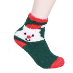 MOCSOCS Fuzzy Socks Christmas Edition 4-Pack (4 Pairs)